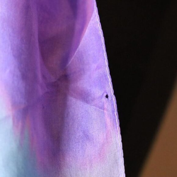 Vintage 1960s Remoy D'Urville 100% Silk Scarf - Picture 4 of 5